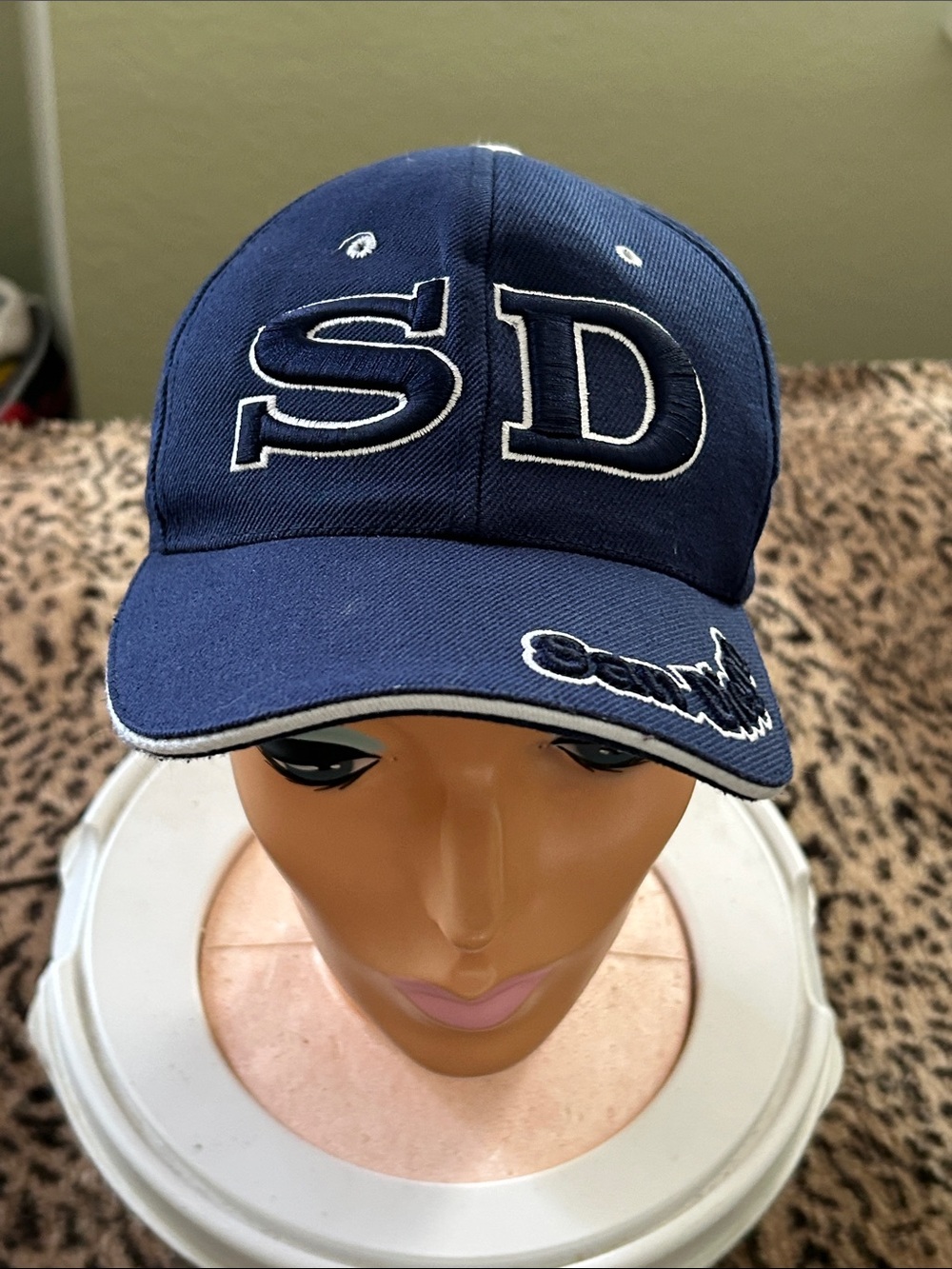 San Diego Embroidered Navy Baseball Cap
